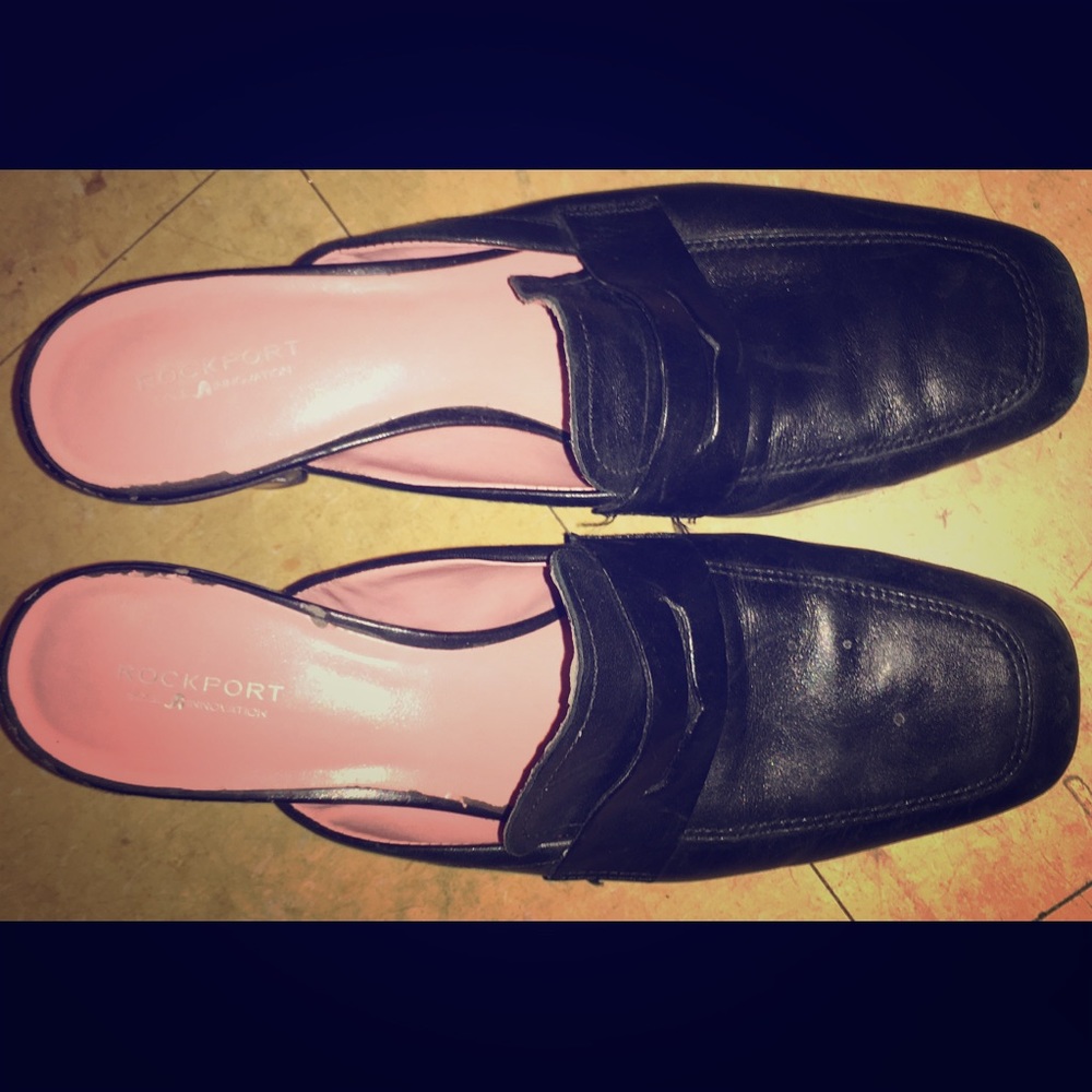Rockport loafer style heel